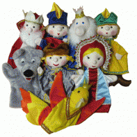 Набор перчаточных кукол "Иван-царевич и серый волк" - fgospostavki.ru - Киров