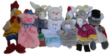 Набор перчаточных кукол "Кошкин дом" - fgospostavki.ru - Киров