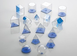 Набор геометрический 5 см (прозрачный) - fgospostavki.ru - Киров