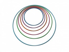 Обруч гимнастический стальной окрашенный утяжеленный (900 миллиметров, 1050 грамм) - fgospostavki.ru - Киров