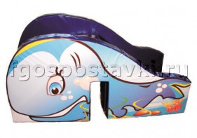 Горка "Кит" для сухого бассейна - fgospostavki.ru - Киров