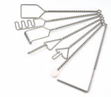 Постановочные зонды на витых ручках с колечком (шариковый зонд на витой ручке). Комплект из 7 зондов - fgospostavki.ru - Киров