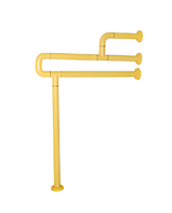 Поручень напольно-настенный с антибактериальным покрытием (желтый) - fgospostavki.ru - Киров