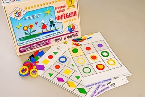 Игровой набор Фребеля "Цвет и форма" (серия "Эксперимент") - fgospostavki.ru - Киров