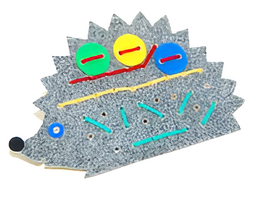 Игра-шнуровка для слабовидящих детей "Ежик" - fgospostavki.ru - Киров