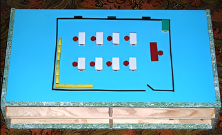 Магнитный набор для реабилитации "Ориентир" (для слепых и слабовидящих детей) - fgospostavki.ru - Киров