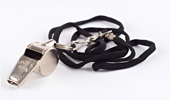 Свисток с шариком (металлический) - fgospostavki.ru - Киров