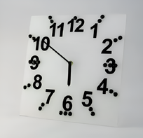 Часы тактильные настольные с крупными цифрами - fgospostavki.ru - Киров