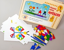 Игровой набор Фребеля "Конструктор плоскостной-3" (Серия "Эксперимент") - fgospostavki.ru - Киров