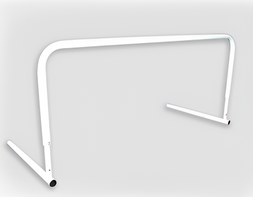 Барьер тренировочный регулируемой высоты (кнопочный фиксатор) - fgospostavki.ru - Киров