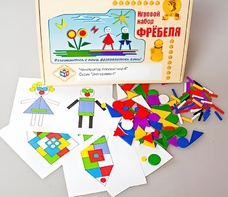 Игровой набор Фребеля "Конструктор плоскостной-4" (Серия "Эксперимент") - fgospostavki.ru - Киров
