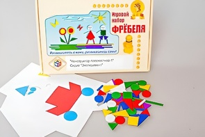 Игровой набор Фребеля "Конструктор плоскостной-1" (Серия "Эксперимент") - fgospostavki.ru - Киров