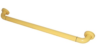 Поручень прямой с антибактериальным покрытием (желтый) - fgospostavki.ru - Киров