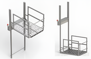 Универсальная вертикальная подъемная платформа для инвалидов - fgospostavki.ru - Киров