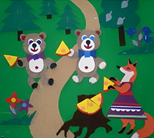 Пособие для слабовидящих детей - Театр-сказка "Два жадных медвежонка" - fgospostavki.ru - Киров