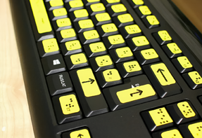 Комплект для маркировки клавиатуры азбукой Брайля - fgospostavki.ru - Киров