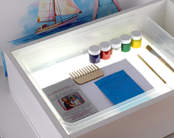 Стол-планшет "Водная фантазия"  (Формат А3) - fgospostavki.ru - Киров