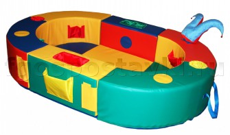 Манеж овальный 180х120х25 сантиметров - fgospostavki.ru - Киров