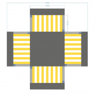Имитация четырехстороннего перекрестка 5,5*4,5 м - fgospostavki.ru - Киров