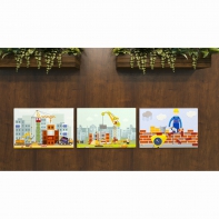 Комплект настенных панелей «Стройка» - fgospostavki.ru - Киров