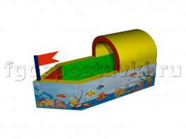 Сухой бассейн "Кораблик" с шелкографией - fgospostavki.ru - Киров