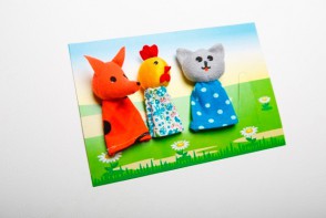 Пальчиковый театр "Кот, петух и лиса" - fgospostavki.ru - Киров