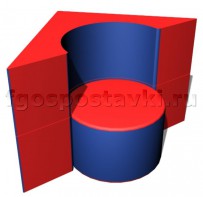 Кресло-пуф модульное ВИК - fgospostavki.ru - Киров