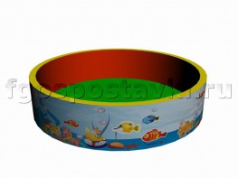 Бассейн круглый с шелкографией - fgospostavki.ru - Киров