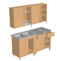 Мебель кухонная (столы с гигиеническим покрытием, шкаф для хранения посуды, сушка для посуды, моечная раковина) - fgospostavki.ru - Киров
