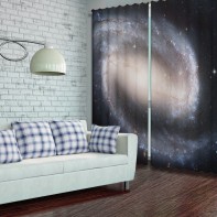 Комплект светонепроницаемых штор "Млечный путь" - fgospostavki.ru - Киров