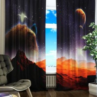 Комплект светонепроницаемых штор "Марсианская одиссея" - fgospostavki.ru - Киров