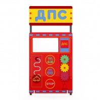 Учебно-игровой макет "Пост ДПС" мобильный - fgospostavki.ru - Киров