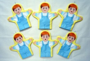 Набор рукавичек "Эмоции (мальчики)" 6 штук - fgospostavki.ru - Киров