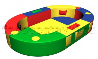 Манеж овальный 150х100х30 сантиметров - fgospostavki.ru - Киров