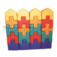 Мягкий модуль-конструктор "Строитель" (20 элементов) - fgospostavki.ru - Киров