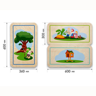 Набор стеновых панелей «Мир сказки - У Лукоморья» - fgospostavki.ru - Киров