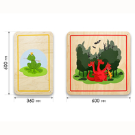 Набор стеновых панелей «Мир сказки - Волшебные герои» - fgospostavki.ru - Киров