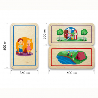 Набор стеновых панелей «Мои увлечения - Любимые занятия» - fgospostavki.ru - Киров