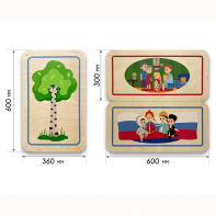 Набор стеновых панелей «Символы России - Традиции» - fgospostavki.ru - Киров