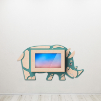 «Носорог» - Декоративная сенсорная панель 32" - fgospostavki.ru - Киров