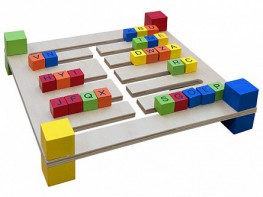 Фронтальное наглядное игровое пособие "Двухсторонний английский алфавит" - fgospostavki.ru - Киров