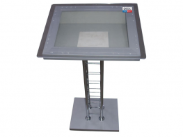 Стойка для мнемосхемы напольная на колесах - fgospostavki.ru - Киров