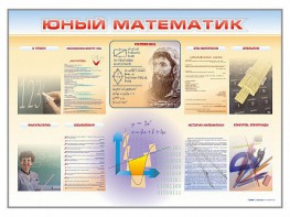 Стенд-уголок "Юный математик" - fgospostavki.ru - Киров