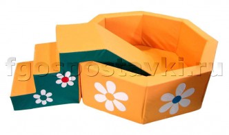 Бассейн "Ромашка" восьмигранный со ступенькой - fgospostavki.ru - Киров