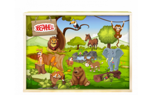 Интерактивная светозвуковая панель «Зверинец» - fgospostavki.ru - Киров