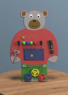 Бизиборд «Папа-медведь» - fgospostavki.ru - Киров