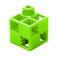 Кубик-основание желто-зеленый 20х20 Artec - fgospostavki.ru - Киров