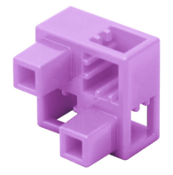 Половина куба тип В светло-фиолетовая Artec - fgospostavki.ru - Киров