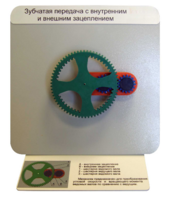 Демонстрационная модель "Зубчатая передача с внутренним и внешним зацеплением" - fgospostavki.ru - Киров