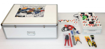 Учебный программно аппаратный комплекс «Электротехника для школ», исполнение настольное, ручное, кейс - fgospostavki.ru - Киров